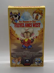 An American Tail Fievel Goes West VHS Tape 1991 MCA Universal - Picture 1 of 3