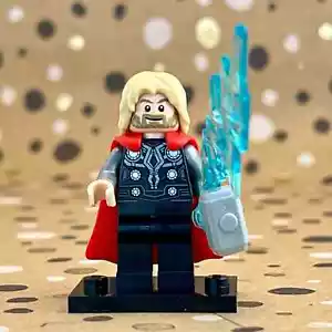 LEGO Marvel : Mini figure ~ Thor, Rubber Cape sh0972 from Set 76291 - Picture 1 of 6