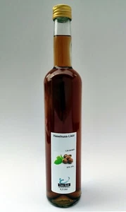 Fruchtig-süßer Haselnusslikör, Likör, Spirituose, 0,5 Liter Glasflasche - Bild 1 von 7