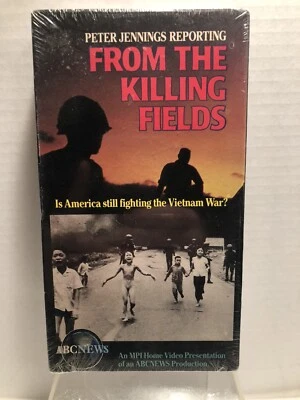 Peter Jennings Reporting From The Killing Fields VHS Sealed ABC News 1990 New - Image 1 of 4