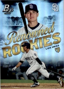 2019 Bowman Platinum Renowned Rookies Luis Urias . San Diego Padres #RR-9 - Picture 1 of 2