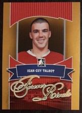 2012 - 2013 ITG Jean-Guy Talbot Forever Rivals Gold /30 #17 Hockey Card