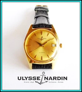 ULYSSE NARDIN, 18K Solid Gold, Automatic, Calendar, Screwback - JUST SERVICED - Imagen 1 de 16