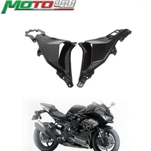 Carenados laterales 100 % carbono sarga para Kawasaki Ninja ZX25R ZX4R 2020+ brillo - Imagen 1 de 19