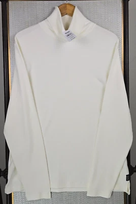 TODD SNYDER NEW $118 Interlock Cotton Turtleneck Shirt Sz Large Mens Long Sleeve - Image 1 of 4