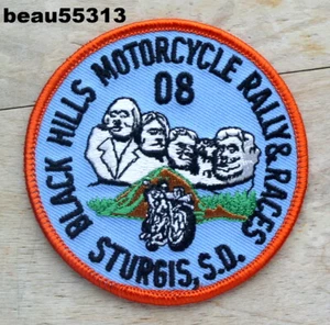 ⭐PARCHE CHAQUETA DE RALLY HARLEY BIKE STURGIS JACKPINE GYPSY CLASSIC FOUNDERS 2008 - Imagen 1 de 1