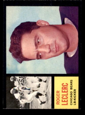 1962 Topps #19 Roger LeClerc - Image 1 of 2