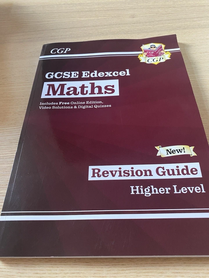 GCSE CGP Edexcel Maths Revision Guide (Higher Level) NEW - Image 1 of 1