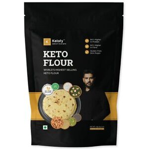 Ketofy - Keto Flour (1Kg) Healthiest Low Carb keto Atta LONG EXPIRY