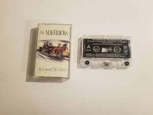 The Mavericks - Its Now! Its Live! - Cassette Tape - Picture 1 of 1