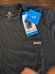 BODY GLOVE Herren 100% Baumwolle Tasche T-Shirt (Large) schwarz - Bild 1 von 2