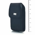 Lot/6 V1 Vertical Rugged Pouch With Metal Belt Clip Wholesale
