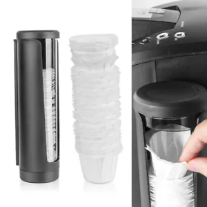 Filtros de papel desechables y filtro KCup caja de almacenamiento de pantalla para Keurig K-Cup - Imagen 1 de 16
