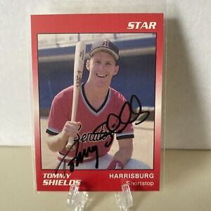 1989 Star Minor League - #20 Tommy Shields Autographed Card