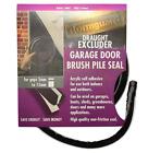 Garage Door Brush pile draught excluder weather proofing seal self adhesive 7M