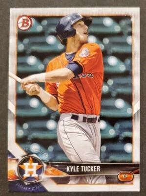 2018 Bowman #BP55 Kyle Tucker ASTROS Prospect paper baseball card NM/MT - Image 1 of 2
