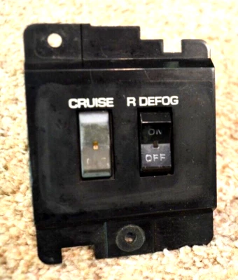 1978 1979 1980 OLDSMOBILE Delta 88 98 CRUISE CONTROL DEFOG DEFROST SWITCH OEM Foto 1 de 4
