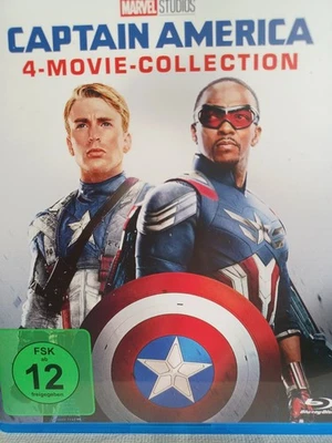 Captain America 4-Movie-Collection | Blu-ray | englisch, deutsch | 2025 - Bild 1 von 3