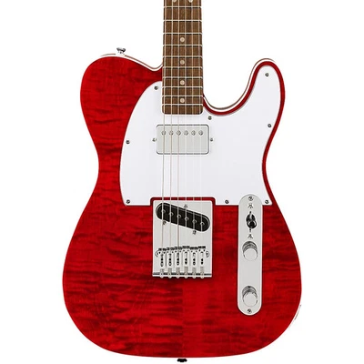 Guitarra Eléctrica Squier Affinity Series Telecaster FMT SH Transparente Carmesí Foto 1 de 4