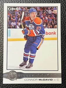 2015-16 O PEE CHEE GLOSSY ROOKIES CONNOR McDAVID OPC ROOKIE #R-1 RC UPPER DECK - Picture 1 of 2