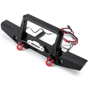 Parachoques delantero de metal mejoras piezas para coche sobre orugas 1/10 RC Traxxas TRX-4 - Imagen 1 de 12