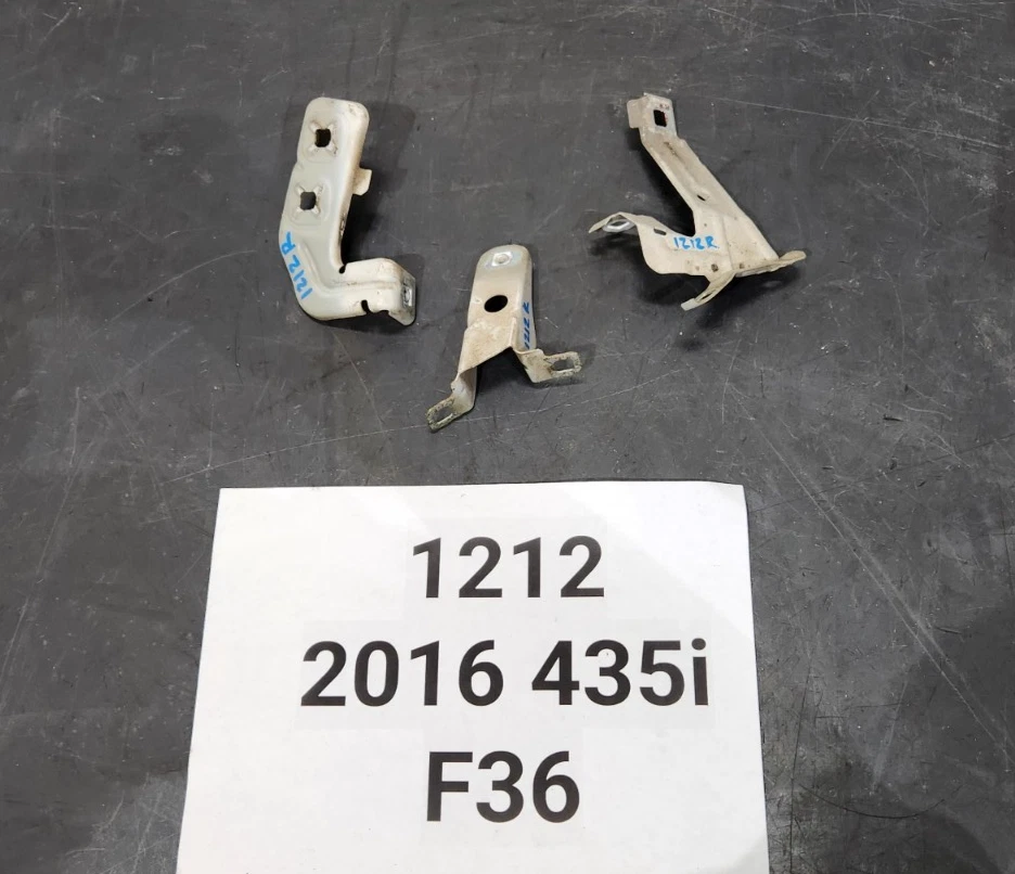 ✅ 12-20 OEM BMW F30 F32 F33 F36 335 Guardabarros delantero derecho Soporte Juego Foto 1 de 4