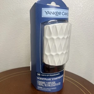 Yankee CandleAutumn Wreath Scentplug Diffuser Starter Pack With Fragrance NEW - Picture 1 of 4