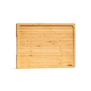 Large Cutting Board for Kitchen: Large Cutting Board with Juice Groove, Woode... - Picture 1 of 7