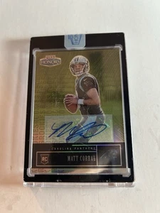 2022 Panini Honors Rookies Signatures /35 Matt Corral #35 Rookie Auto RC - Picture 1 of 7