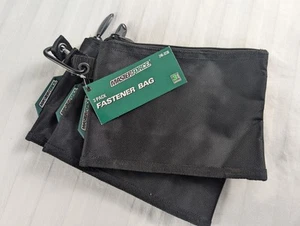 MASTERFORCE Sujetador Cremallera Accesorios Bolsas Herramientas Paquete de 3 Kit 8.5"×6" NUEVO - Imagen 1 de 5