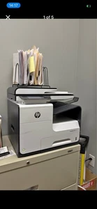 HP PageWide Pro MFP 477dw Color Inkjet Printer 30K Jobs  - Picture 1 of 5