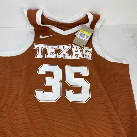 Nike Elite Texas Longhorns #35 Kevin Durant Dri-Fit Jersey AT8798-802 Men Size S Cover