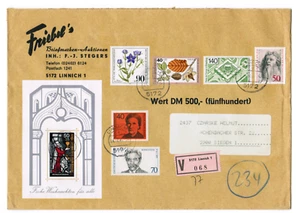 Beleg Großbrief mit vielen Briefmarken ! anschaue lohnt ! - Bild 1 von 1