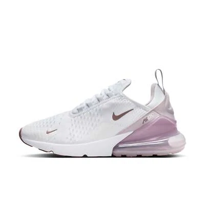 [AH6789-120] WOMENS NIKE AIR MAX 270 'WHITE PLATINUM VIOLET' - Image 1 of 4