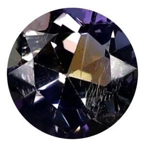 0.61 ct Gorgeous Round Cut (5 x 5 mm) Unheated / Untreated Blue Tanzanite - Picture 1 of 1