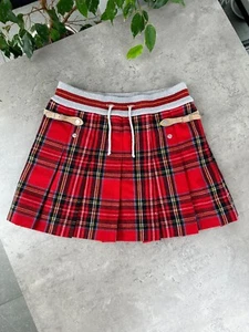 Dolce Gabbana Flared Pleated Mini Skirt Women`s Size Xs - Picture 1 of 12