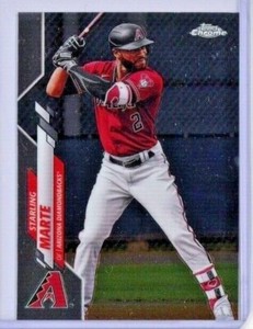 2020 Topps Chrome Update #U-3 Starling Marte - Arizona Diamondbacks - MINT