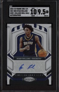 Ryan Rollins 2022-23 Panini Chronicles Draft SGC 9.5-10