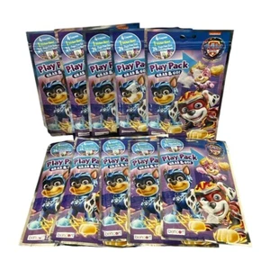 10 Paw Patrol Mighty Movie Grab & Go Play Packs Crayons Stickers Party Favors - Picture 1 of 4