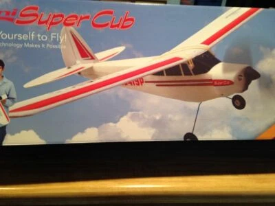 Hobbyzone Mini Super Cub RC Airplane - RTF Version With ACT - Image 1 of 4