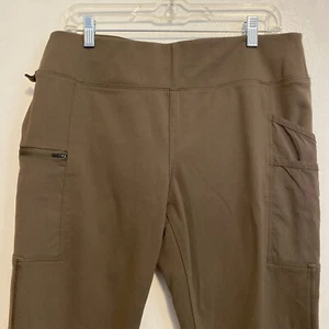 Carhartt Pants Women’s Size L 12-14 Regular Stretch Side Pockets Fitted - Picture 1 of 14