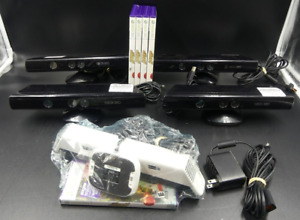 Lot of 5 Microsoft Xbox 360 Kinect Sensor w/ Kinect Adventures