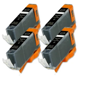 Cartucho de tinta negro 4 PK con uso de chp para CLI-226 Pixma MG8120 MG8220 MX882 MX892 - Imagen 1 de 1
