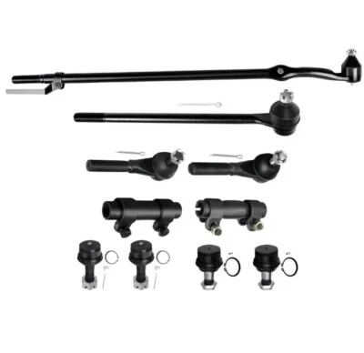 Nuevo kit de suspensión de 10 piezas rótulas extremos de varilla de amarre para Ford Bronco 87-1996  Foto 1 de 3