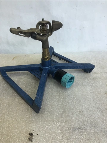 vintage lafayette metal and brass lawn sprinkler italy Cover