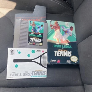 Chris Evert & Ivan Lendl in Top Players Tennis für Nintendo NES komplett im Karton - Bild 1 von 13