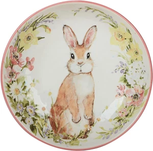 Lovely Easter Garden 10.75" Dinner Plate, Set of 4, Multicolored, Large - Picture 1 of 11