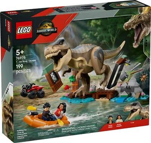 LEGO 76975 Jurassic World T. rex River Escape - Picture 1 of 4