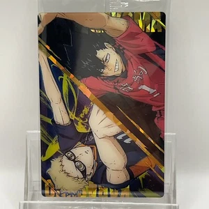 ¡¡Haikyu!! Tarjeta Wafer 5 Karasuno Nekoma Bandai 2024 Tarjeta de Coleccionista Japón Envío Gratis - Imagen 1 de 8