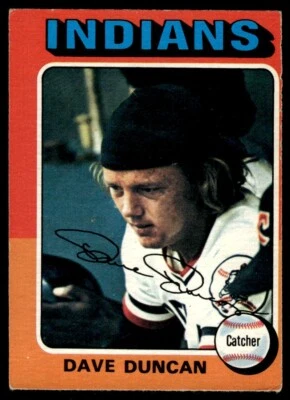 1975 O-Pee-Chee Dave Duncan Cleveland Indians #238 R52 - Image 1 of 2